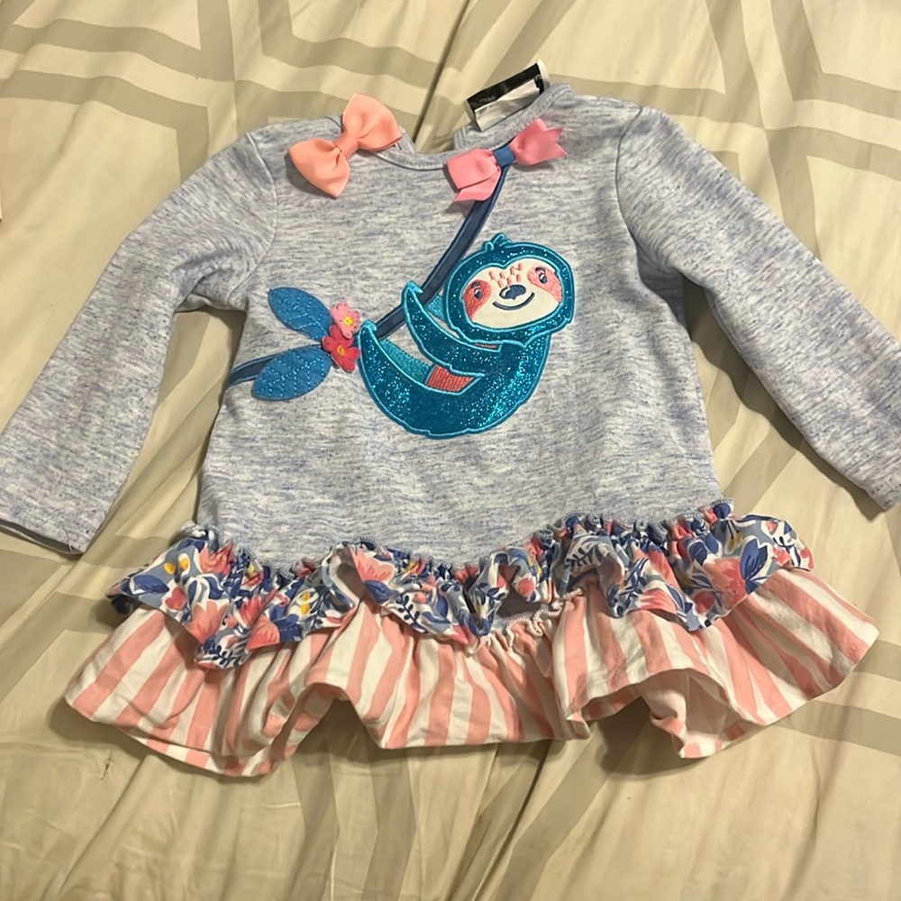 18 month sloth shirt